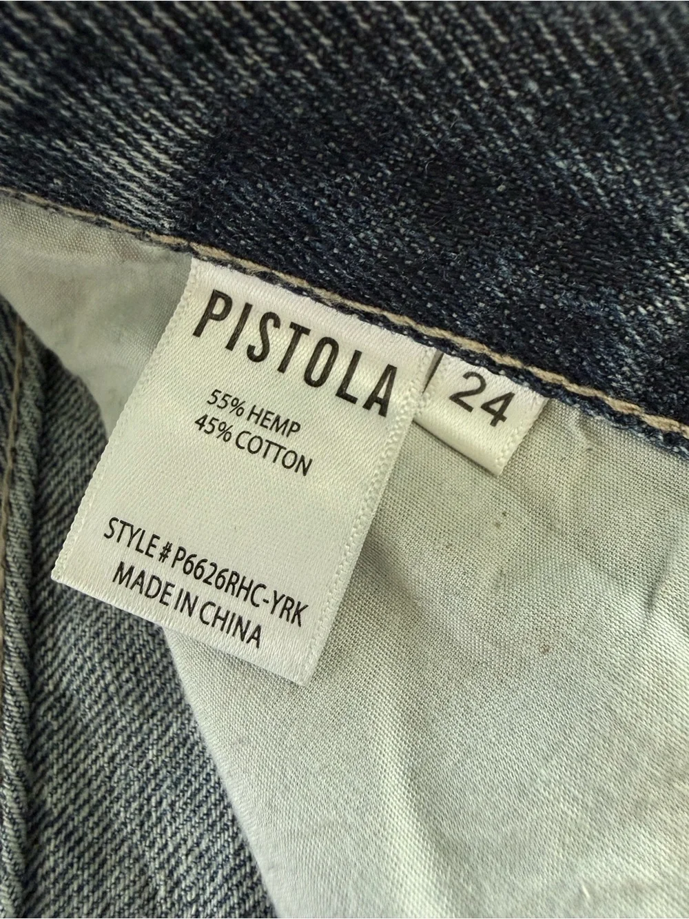 Pistola High-Rise Distressed Jeans 24 - Picture 8 of 8